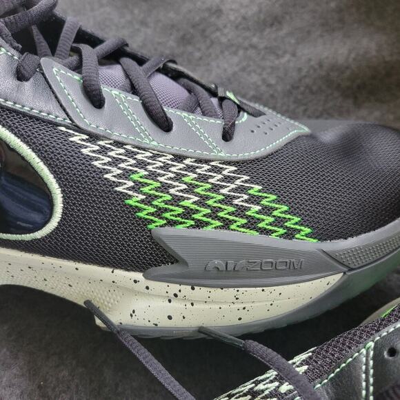 NIKE AIR ZOOM G.T. CUT ACADEMY BLACK/VOLT-ANTHRACITE SIZE MEN'S 13 - Picture 10 of 12